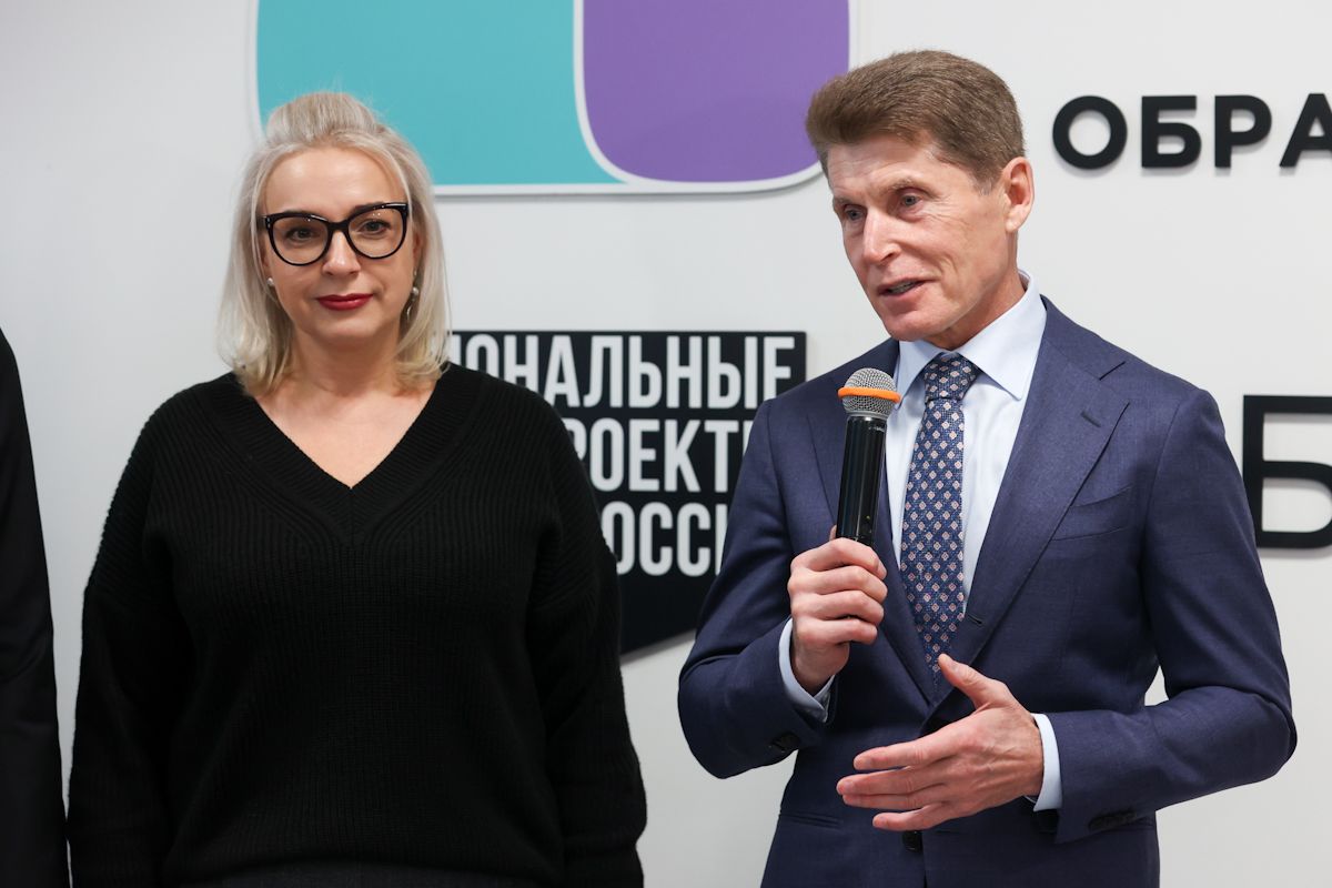 Школу на 450 мест официально открыли в Приморье