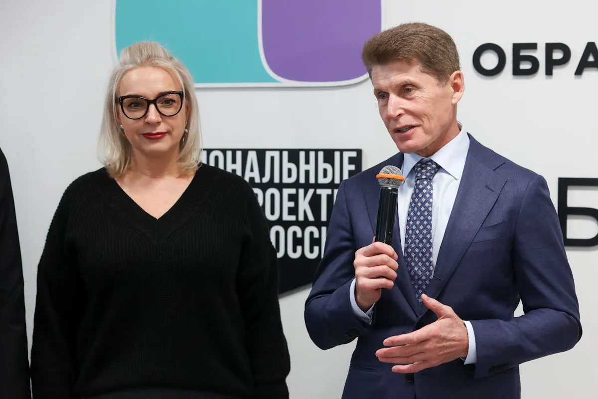 Школу на 450 мест официально открыли в Приморье